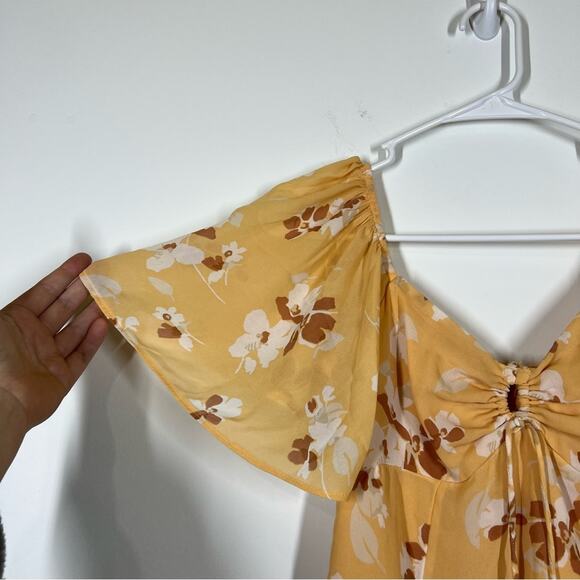 Abercrombie & Fitch Flutter Sleeve Dress Size XS PETITE - Picture 8 of 11